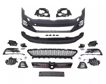 VW Golf 7.5 GTI Look Voorbumper Complete Set