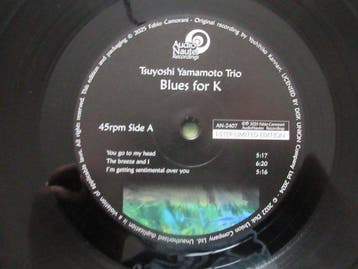 Tsuyoshi Yamamoto Trio - Blues For K - 1 step pressing, Cd's en Dvd's, Nieuw in verpakking