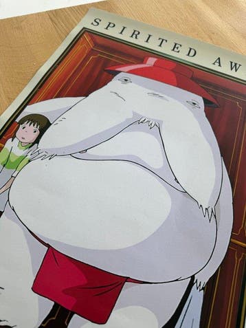 Ghibli - Vintage Spirited Away Poster