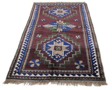 tapis anatolien original de Kars - Tapis - 201 cm - 117 cm