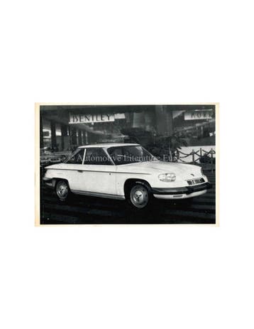 1966-1967 PANHARD 24 BROCHURE / FOTO NEDERLANDS