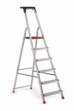 Altrex huishoudtrap Lima 6 treden, Doe-het-zelf en Bouw, Ladders en Trappen, Ophalen of Verzenden, Nieuw, Ladder, Minder dan 2 meter