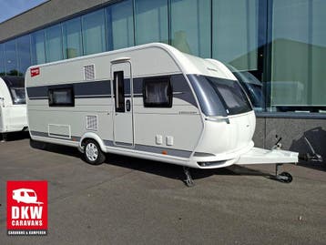 HOBBY Excellent 560 WFU, Kachel, Hobby, Frans bed, Tot en met 4