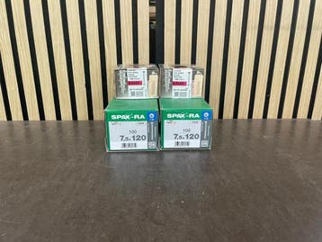 Veiling - Partij Schroeven SPAX-RA & DYNA PLUS – 400 stuks, Nieuw