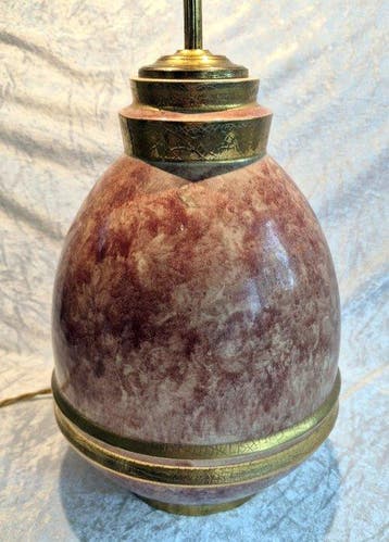 Art Deco Lampe/Marcel Gaillard - Willy Wuilleumier/Paris um