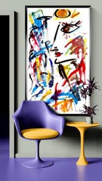 Luc Mora - Miss Abstract, the serious one - XXL