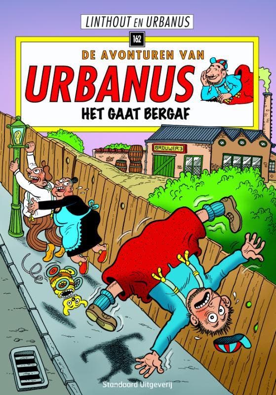 Urbanus in: Het gaat bergaf / De avonturen van Urbanus / 162, Boeken, Stripverhalen, Gelezen, Verzenden