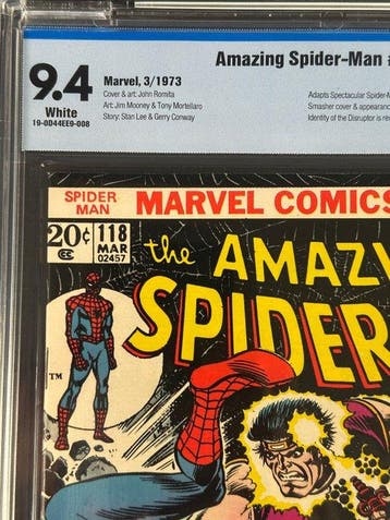 The Amazing Spider-Man #118 - 1 Graded comic - Eerste druk -, Nieuw
