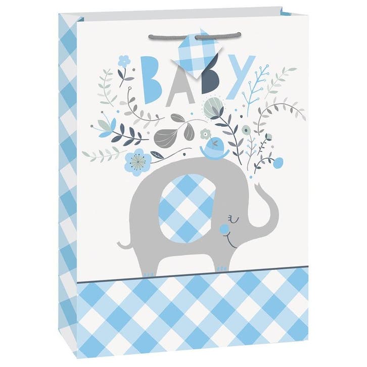 Baby Olifant Geschenktas Blauw, Hobby & Loisirs créatifs, Articles de fête, Envoi