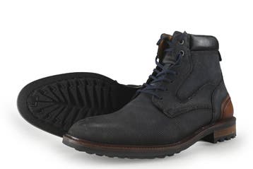 Loff 1881 Veterschoenen in maat 43 Blauw, Kleding | Heren, Schoenen, Zo goed als nieuw, Loff 1881, Veterschoenen, Verzenden