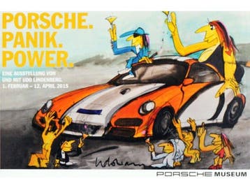 Udo Lindenberg (1946) - Porsche. Panik. Power. Museumskarte