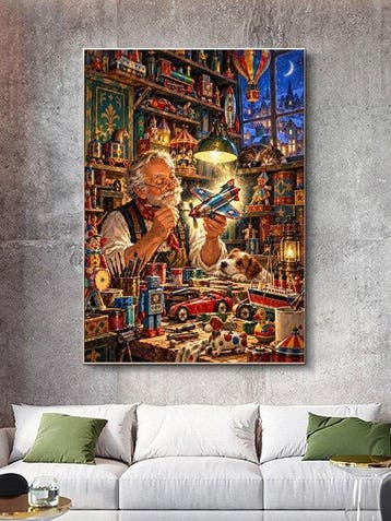 Shayer - Where Toys Come to Life - XL - 60x80cm - 1/1