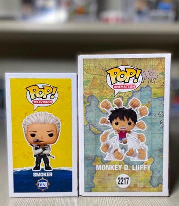 Funko - Funko Pop Monkey D. Luffy e Smoker - 2020 et après -