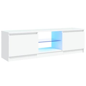 TV-meubel wit LED | Retour deal | Pak die 53% korting!, Verzenden