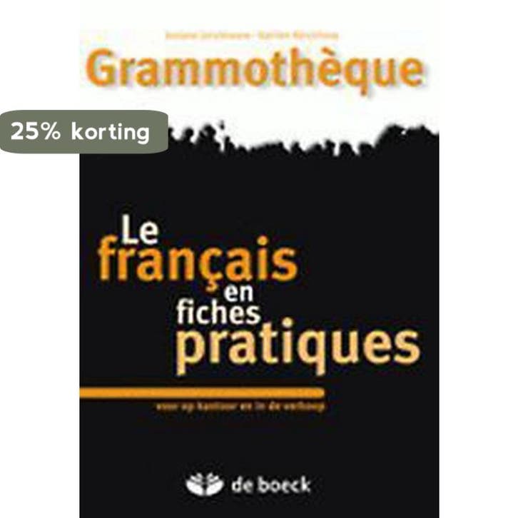 Grammothèque 9789045525280 Jonckheere, Boeken, Taal | Frans, Gelezen, Verzenden