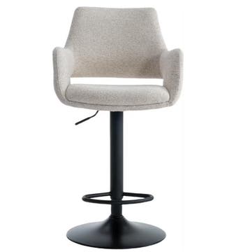 2dekans | Criks Design Monza Barkruk - Verstelbaar 93-115 cm, Huis en Inrichting, Ophalen of Verzenden, Nieuw