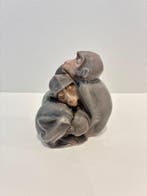 Bing & Grondahl - Figuur - Four Hugging/sleeping Monkeys -, Antiek en Kunst