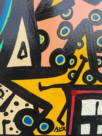 Alex - Masque N°2, Antiek en Kunst