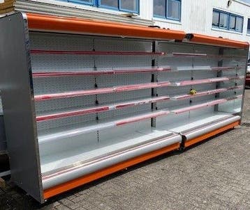 Wandkoeling - B250 x D80 x H203 cm - zonder motor, Nieuw