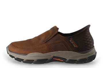 Skechers Instappers in maat 43 Bruin, Verzenden, Overige typen