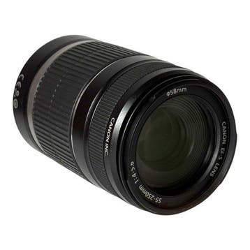 Canon EF-S 55-250mm 1:4-5.6 Objectif à focale variable, TV, Hi-fi & Vidéo