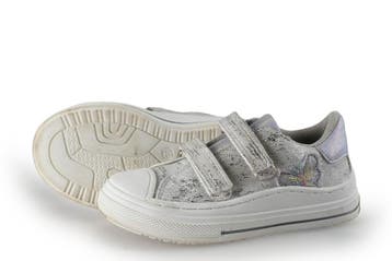 Milo &amp; Mila Sneakers Meisjes in maat 27 Zilver, Enfants & Bébés, Verzenden, Schoenen
