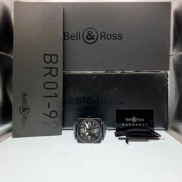 Bell & Ross - Heritage - BR01-92-S - Homme - 2000-2010, Handtassen en Accessoires, Horloges | Heren, Nieuw