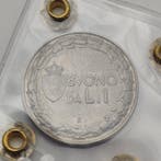 Italie, Somalie. Lotto 5 monete 1894-1950 (Sans prix de