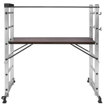 Aluminium multifunctionele ladder Ladderrek - zilver, Verzenden, Nieuw
