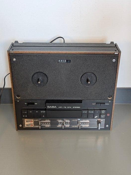 SABA - HiFi - TG 574 H Draagbare bandrecorder, TV, Hi-fi & Vidéo, Radios