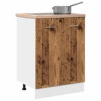 vidaXL Onderkast Lyon 60x46x81,5 cm bewerkt hout oud, Verzenden