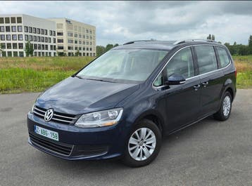 Volkswagen Sharan 2.0 TDI DSG Automaat – 7 Plaatsen, Auto's, Automaat, Diesel, Nieuw, Navigatiesysteem