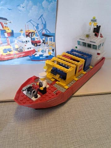 Lego Set - 6542 - City - Launch & Load Seaport, Nieuw