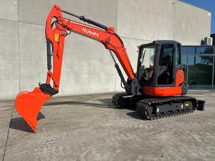 Veiling: Rupsgraafmachine Kubota KX165-5 Diesel 2016, Articles professionnels, Machines & Construction | Grues & Excavatrices