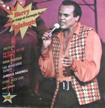Harry Belafonte - Live On Stage At Carnegie Hall, Cd's en Dvd's, Vinyl | Pop, Verzenden, Gebruikt