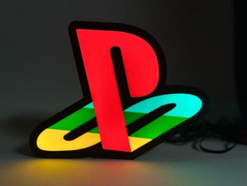 PlayStation Illuminated Logo - POS (reclameobject voor, Nieuw