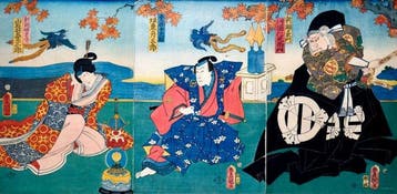 scène uit Chshingura,  - Utagawa Kunisada ( ; 1786 –