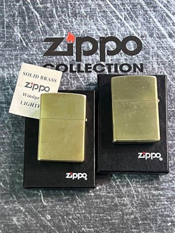 Zippo - Zonder minimumprijs - Aansteker - Messing - (2)