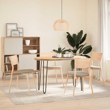 vidaXL Haarnadelpoten voor console tafel 4 st 72 cm massief, Huis en Inrichting, Verzenden, Nieuw