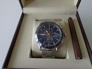 Philip Watch - Philip Watch Blaze Chronographe 44mm - Zonder, Nieuw