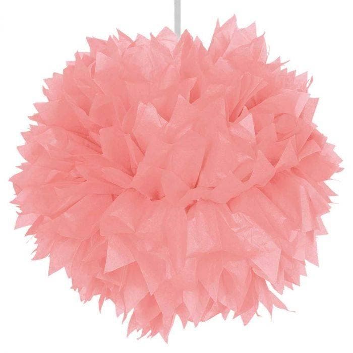 Pompon Roze 30cm, Hobby en Vrije tijd, Feestartikelen, Nieuw, Verzenden