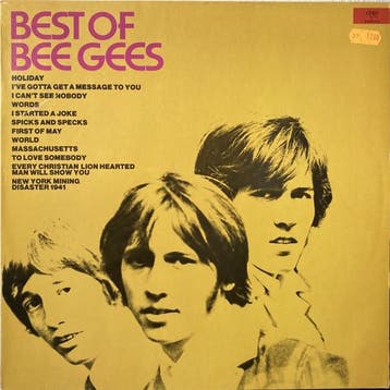 Bee Gees - Best Of Bee Gees (LP, 1973), Verzenden, Gebruikt