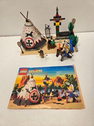 Lego Set - 6746 - Western - LEGO Chiefs Tepee 6746