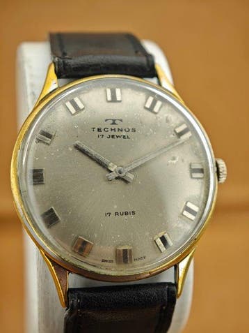 Technos - 17 Jewels Swiss Made – Manual Wind - Sans prix de, Nieuw