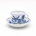 Meissen - Koffieservies (14) - Ui-motief - Porselein -