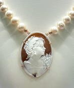 Zonder minimumprijs - Halsketting Zilver Parel - Ketting van, Handtassen en Accessoires, Kettingen, Nieuw