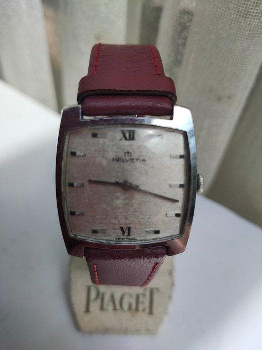 Helvetia - Rectangular - Zonder minimumprijs - 7442 - Heren, Bijoux, Sacs & Beauté, Montres | Hommes