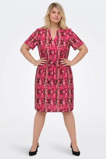 ONLY eco jurk knielengte54Maat 46/48 (XL) of groter, Kleding | Dames, Jurken, Verzenden, Nieuw, Maat 46/48 (XL) of groter, Overige kleuren