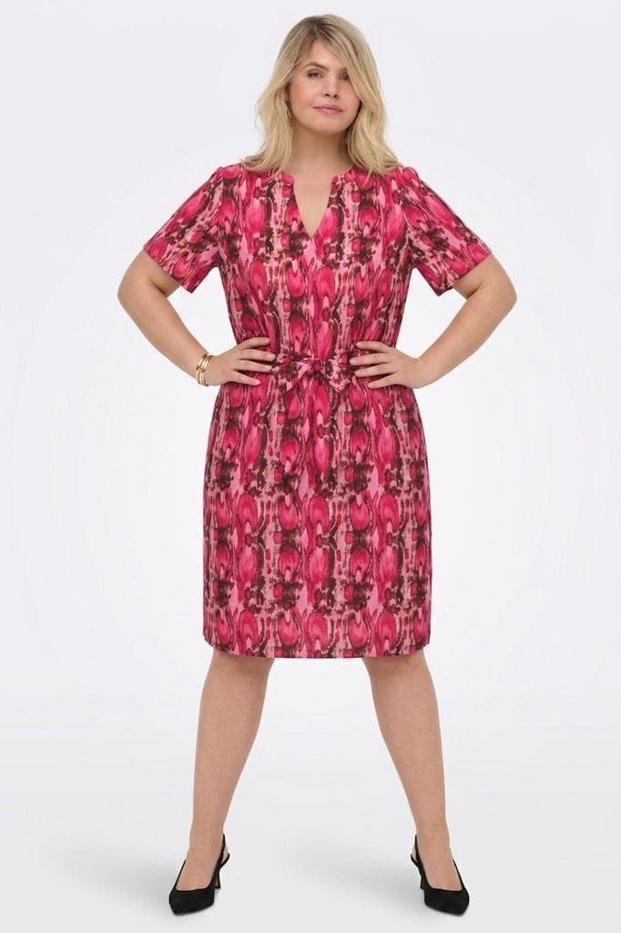 ONLY eco jurk knielengte54Maat 46/48 (XL) of groter, Kleding | Dames, Jurken, Overige kleuren, Nieuw, Maat 46/48 (XL) of groter
