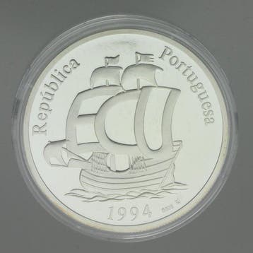 Portugal. ECU 1994, Magellan, Argent .999 (Zonder